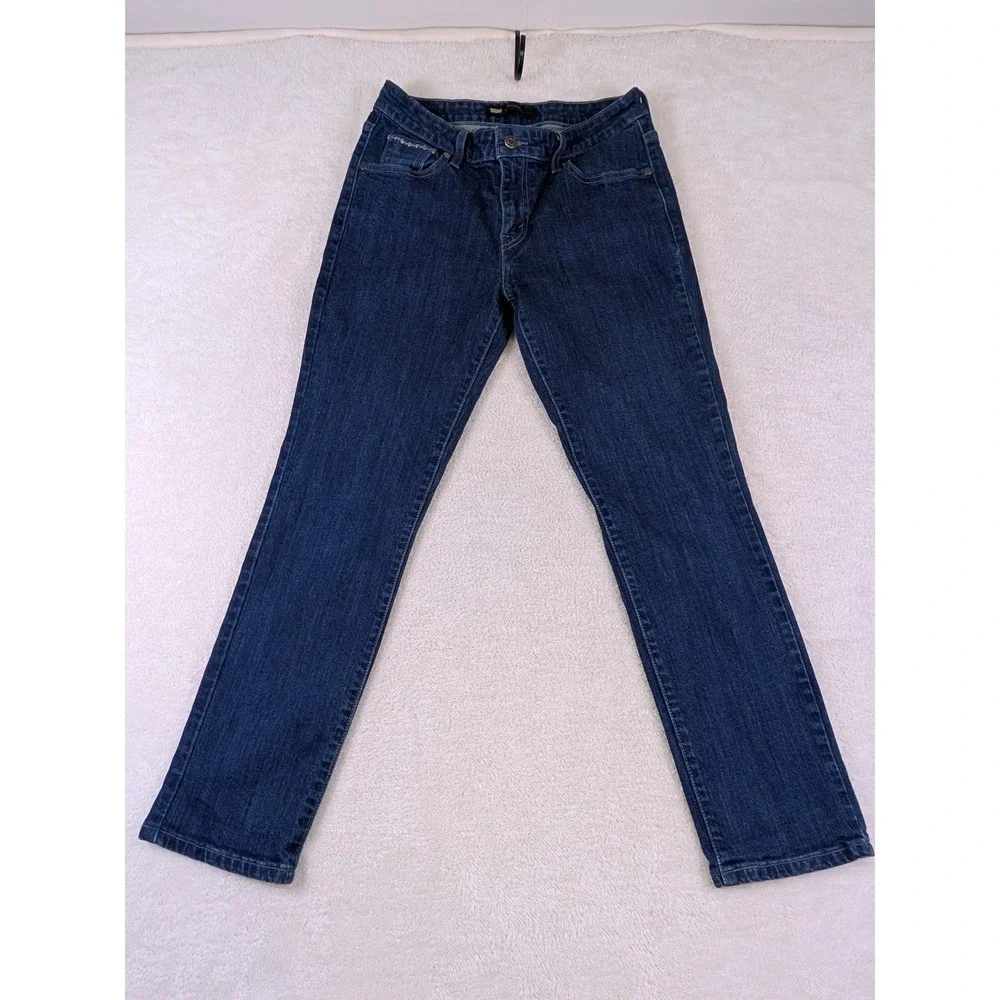 Levis Mid Rise Skinny Jeans Dark Wash Blue Denim 58575-0006 W30 L30 Mens